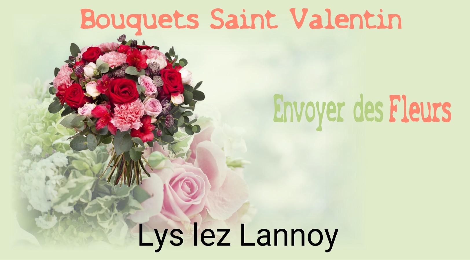 Roses de Saint-Valentin livrées à Lys-lez-Lannoy